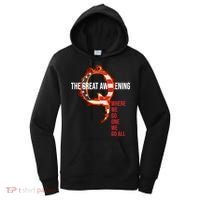 The Great Awakening Qanon Where We Go One We Go All Women's Hoodie thumb 0