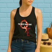 The Great Awakening Qanon Where We Go One We Go All Women's Tank Top thumb 2
