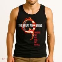 The Great Awakening Qanon Where We Go One We Go All Tank Top thumb 3