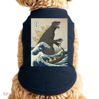 The Great Monster Of Kanagawa Doggie Tank