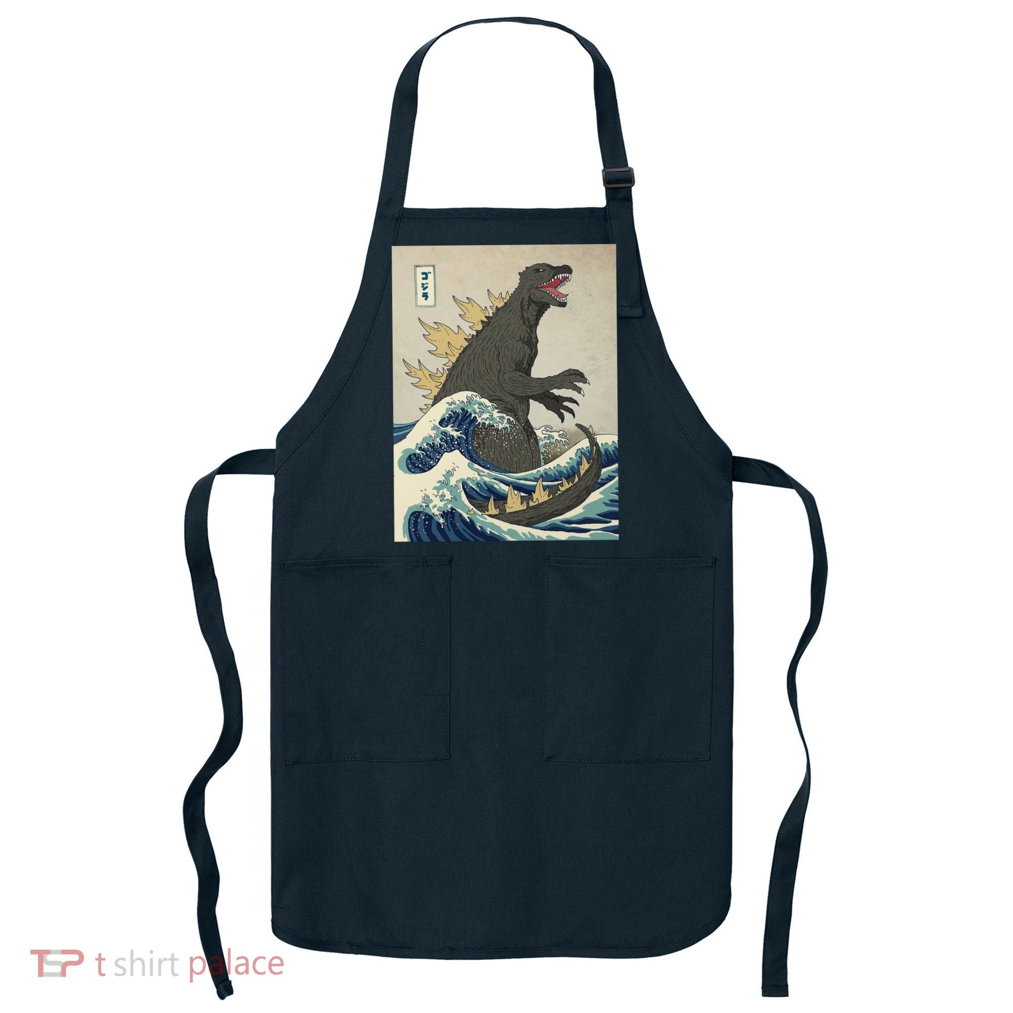 The Great Monster Of Kanagawa Apron