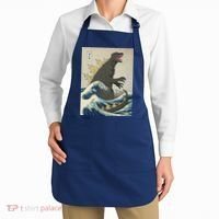 The Great Monster Of Kanagawa Apron thumb 2