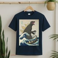 The Great Monster Of Kanagawa T-Shirt thumb 2