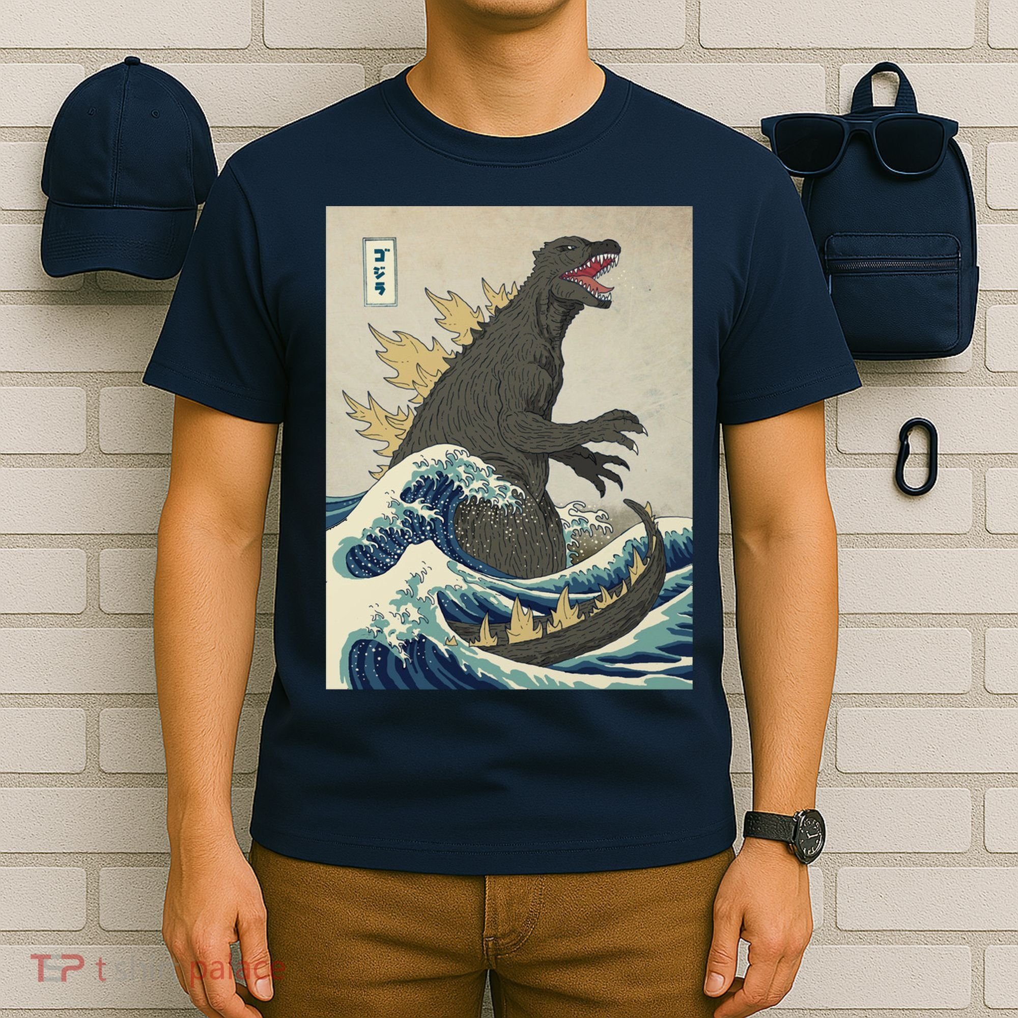 The Great Monster Of Kanagawa T-Shirt
