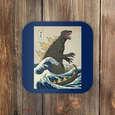 The Great Monster Of Kanagawa Coaster