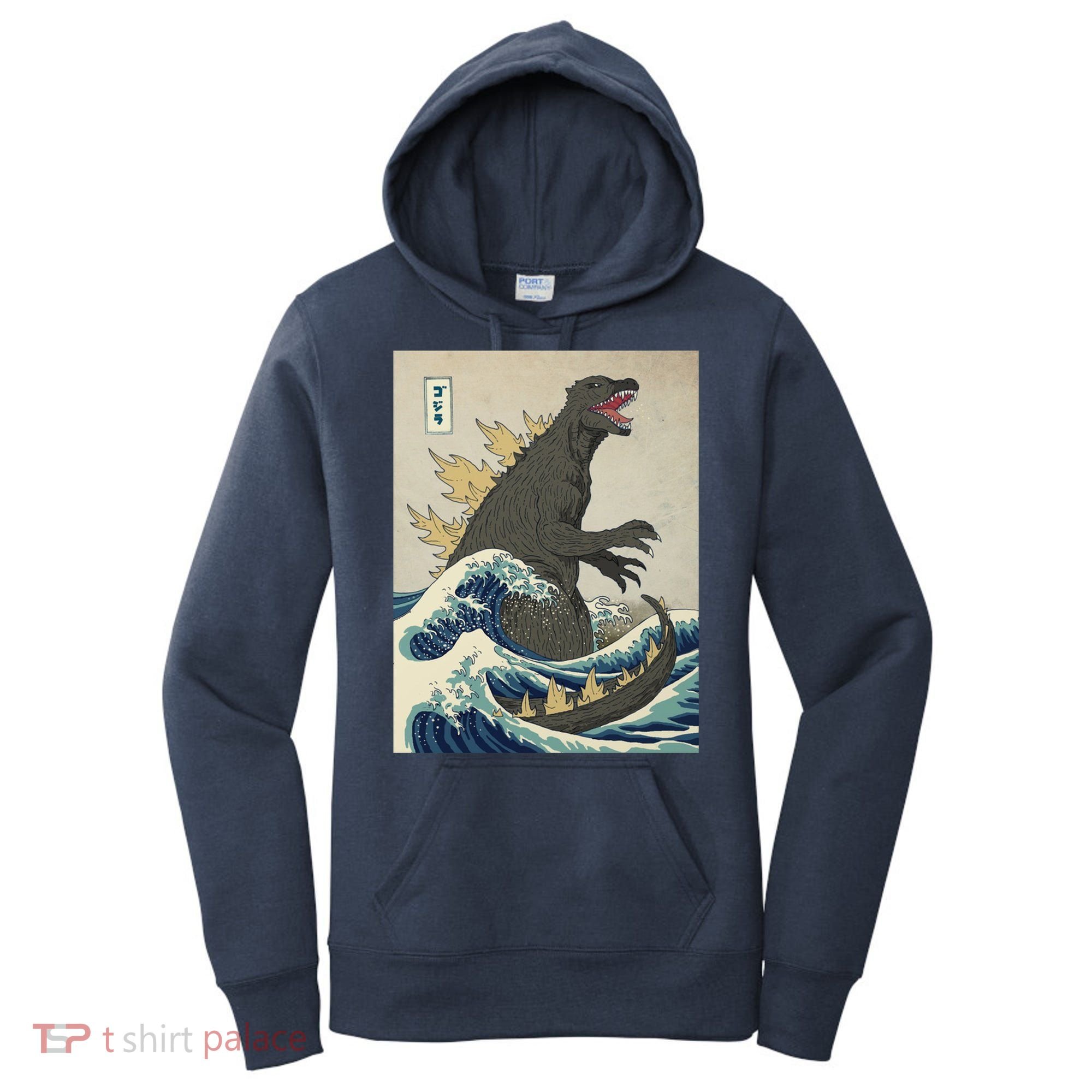 The Great Monster Of Kanagawa Women's Hoodie