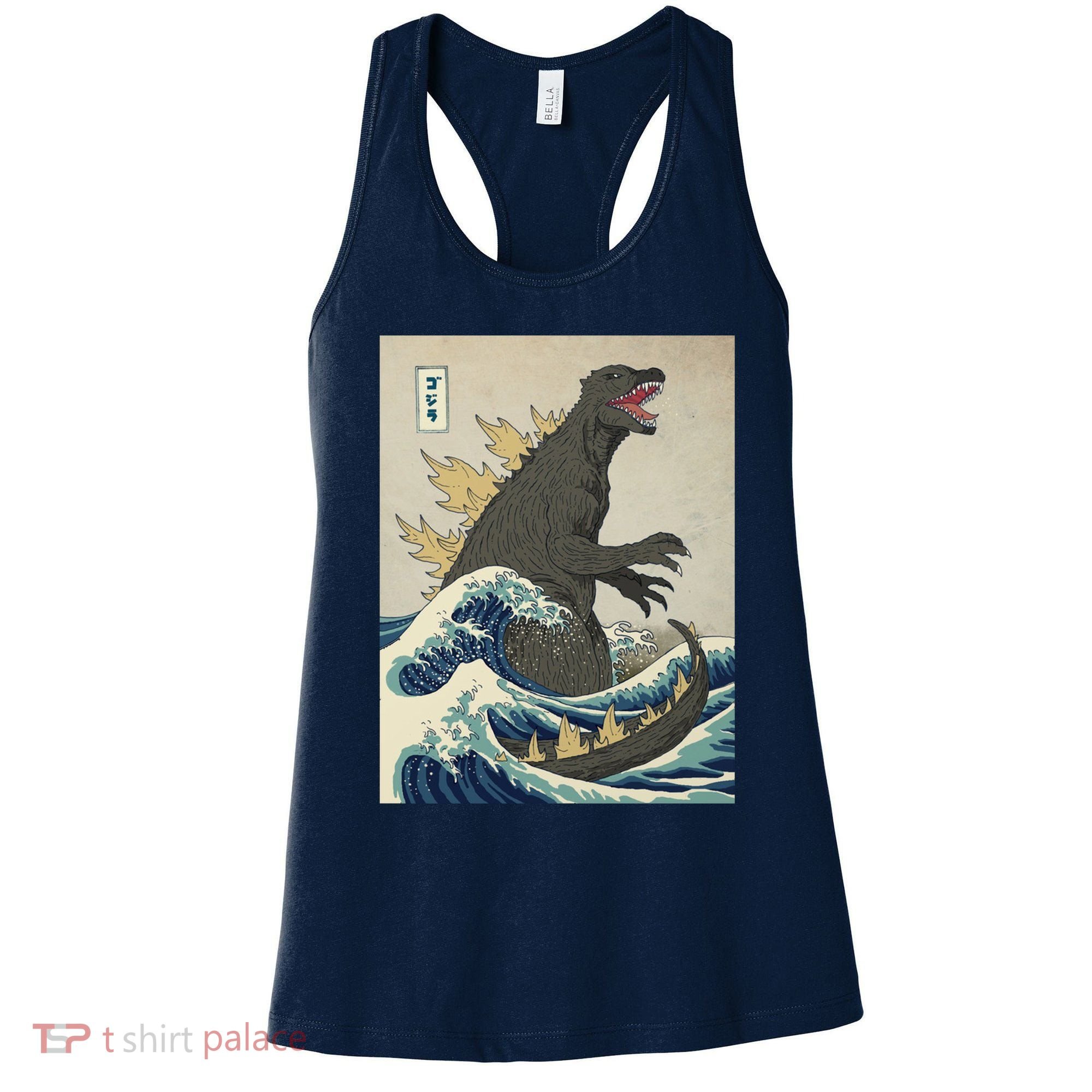 The Great Monster Of Kanagawa Women's Tank Top