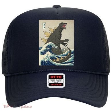 The Great Monster Of Kanagawa Hat