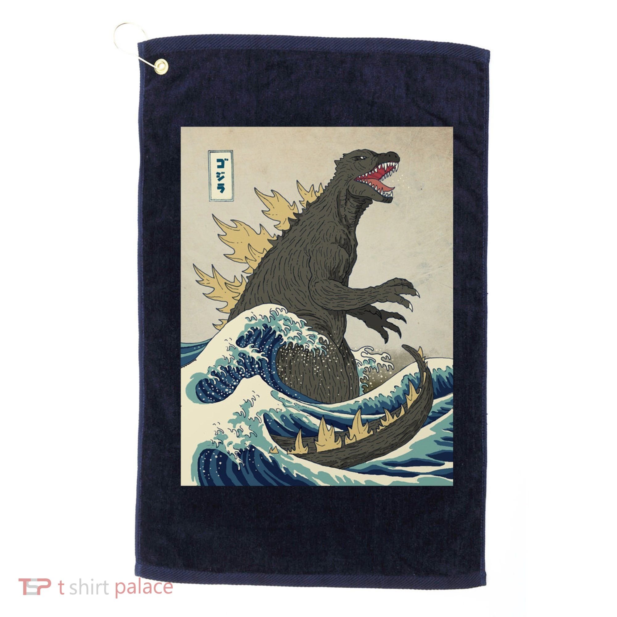 The Great Monster Of Kanagawa Golf Towel