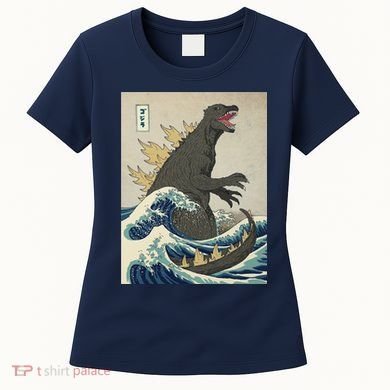 The Great Monster Of Kanagawa Women's T-Shirt