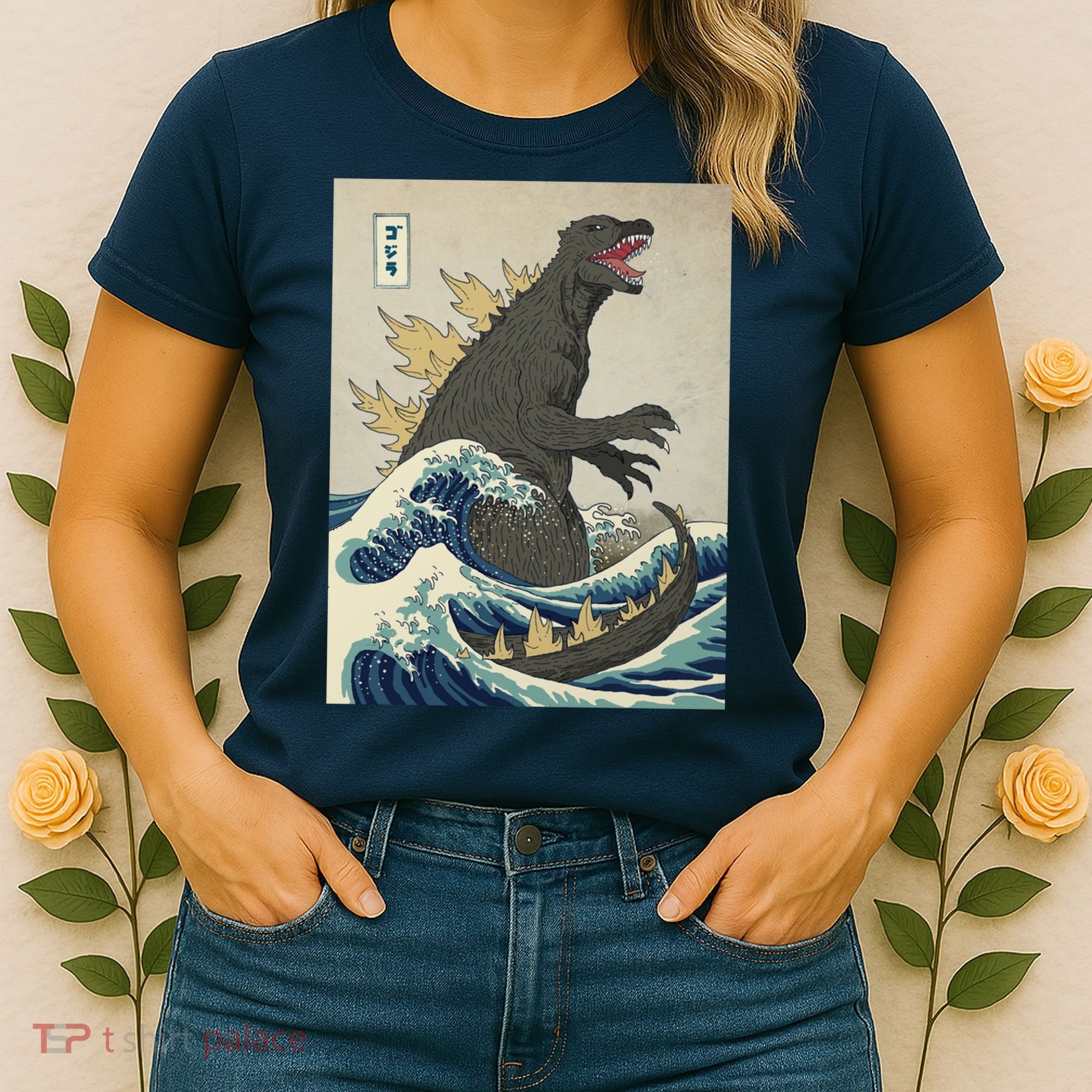 The Great Monster Of Kanagawa Women's T-Shirt
