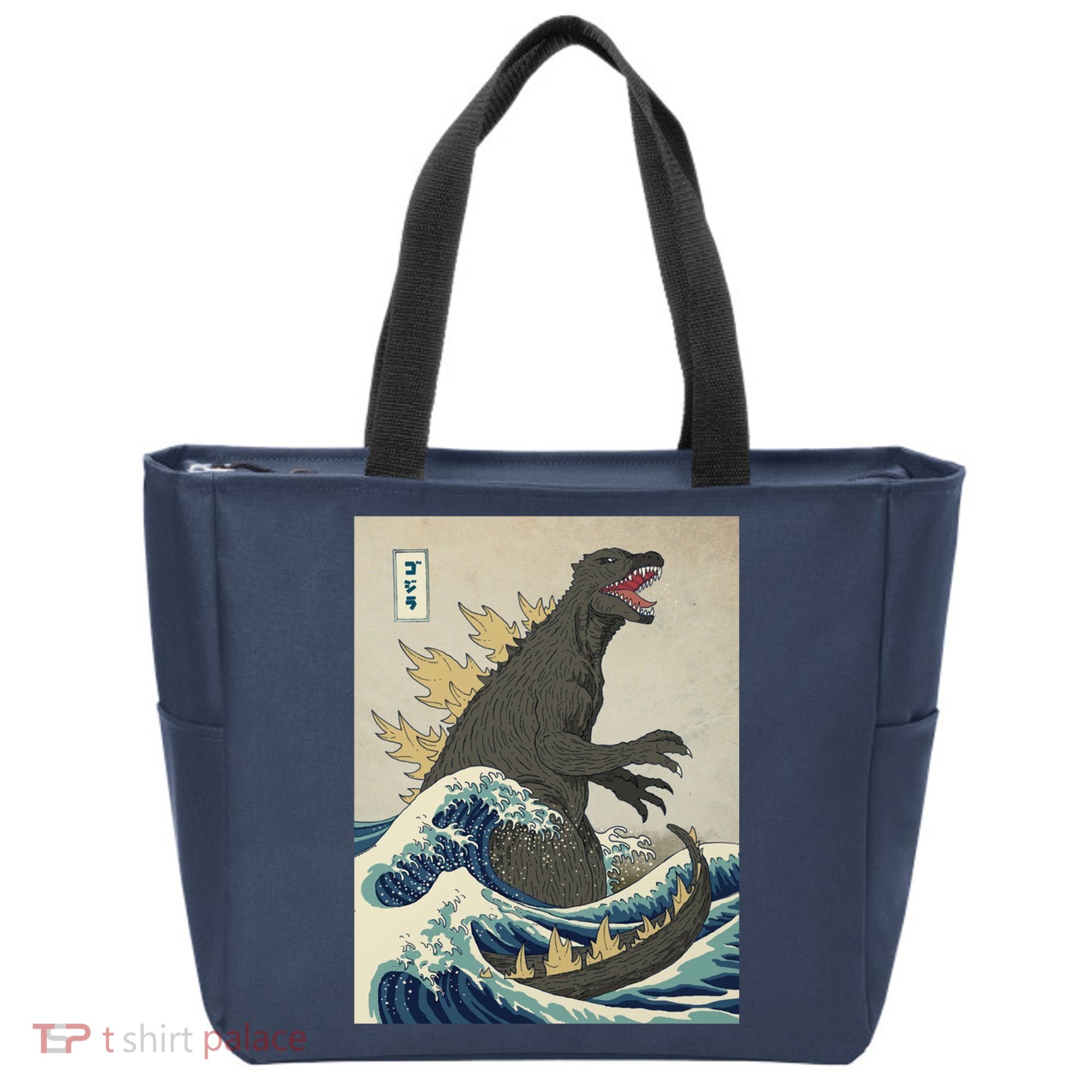 The Great Monster Of Kanagawa Tote Bag
