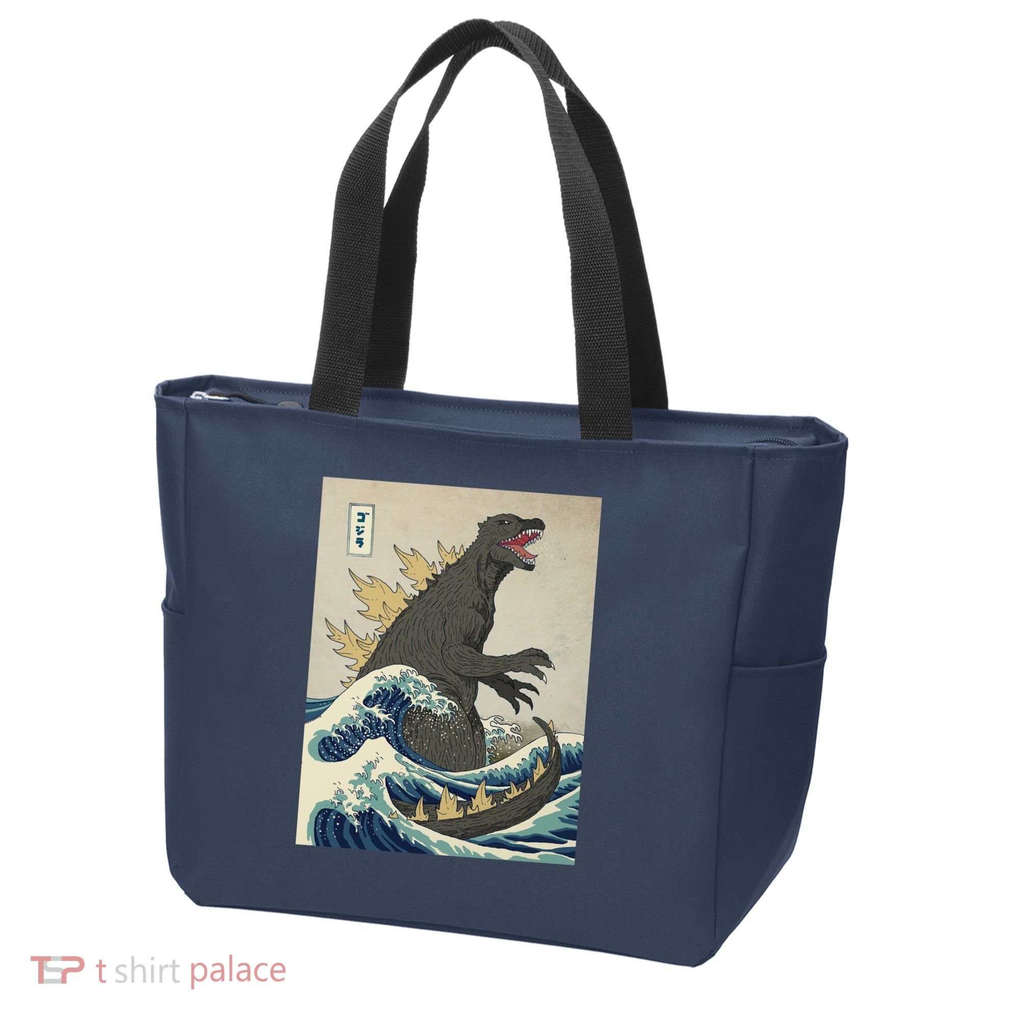The Great Monster Of Kanagawa Tote Bag