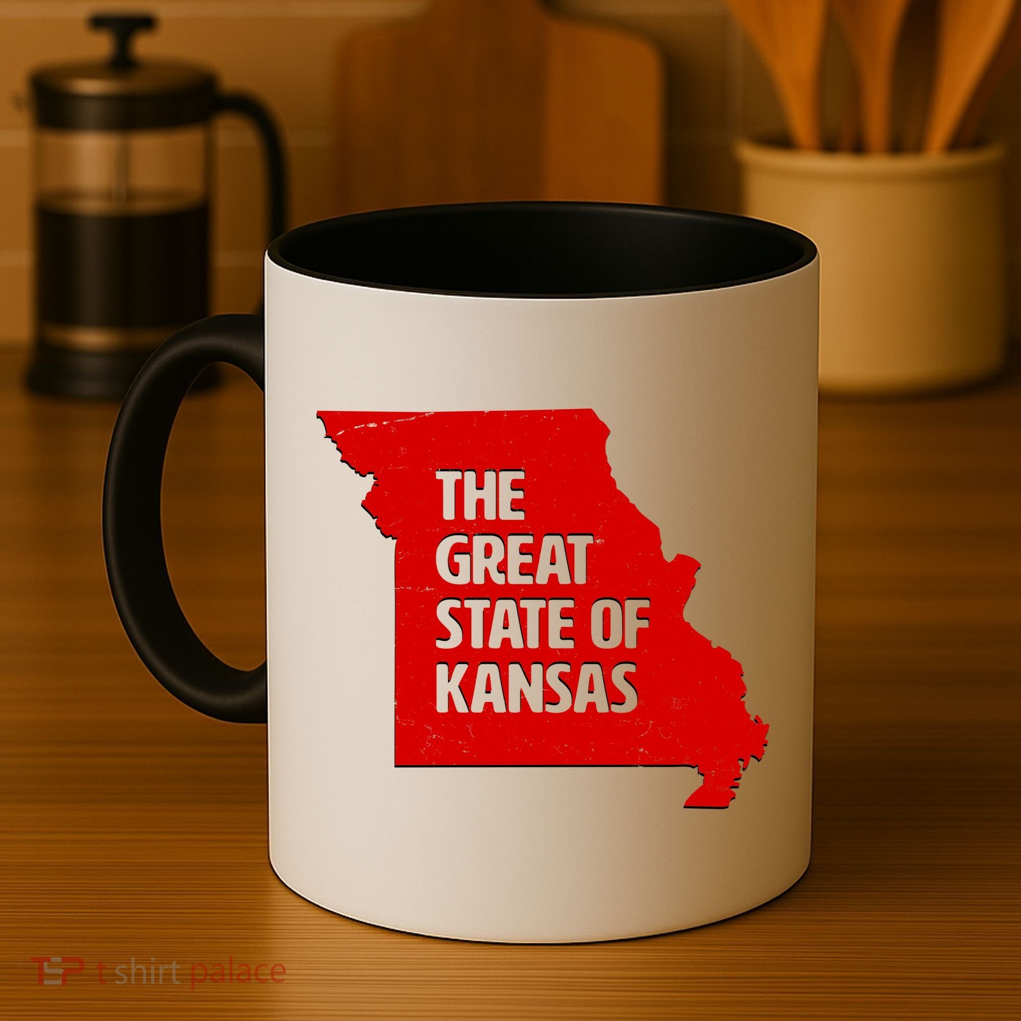 The Great State Of Kansas Coffee Mug