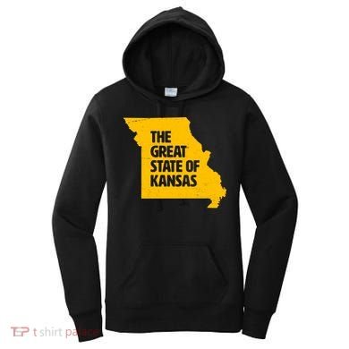 The Great State Of Kansas Women's Hoodie