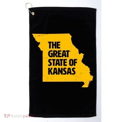 The Great State Of Kansas Golf Towel