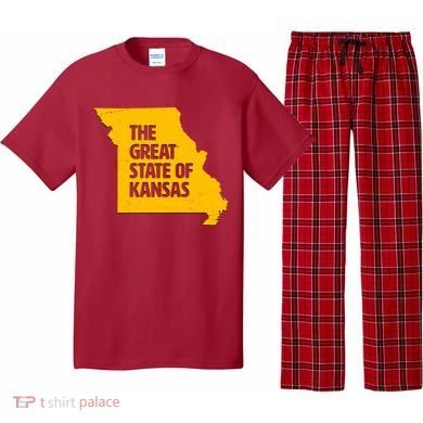 The Great State Of Kansas Pajama Set