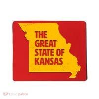 The Great State Of Kansas Mousepad thumb 0