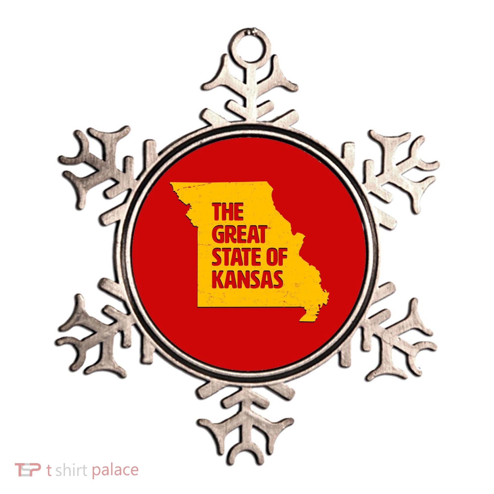 The Great State Of Kansas Ornament