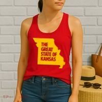 The Great State Of Kansas Women's Tank Top thumb 2