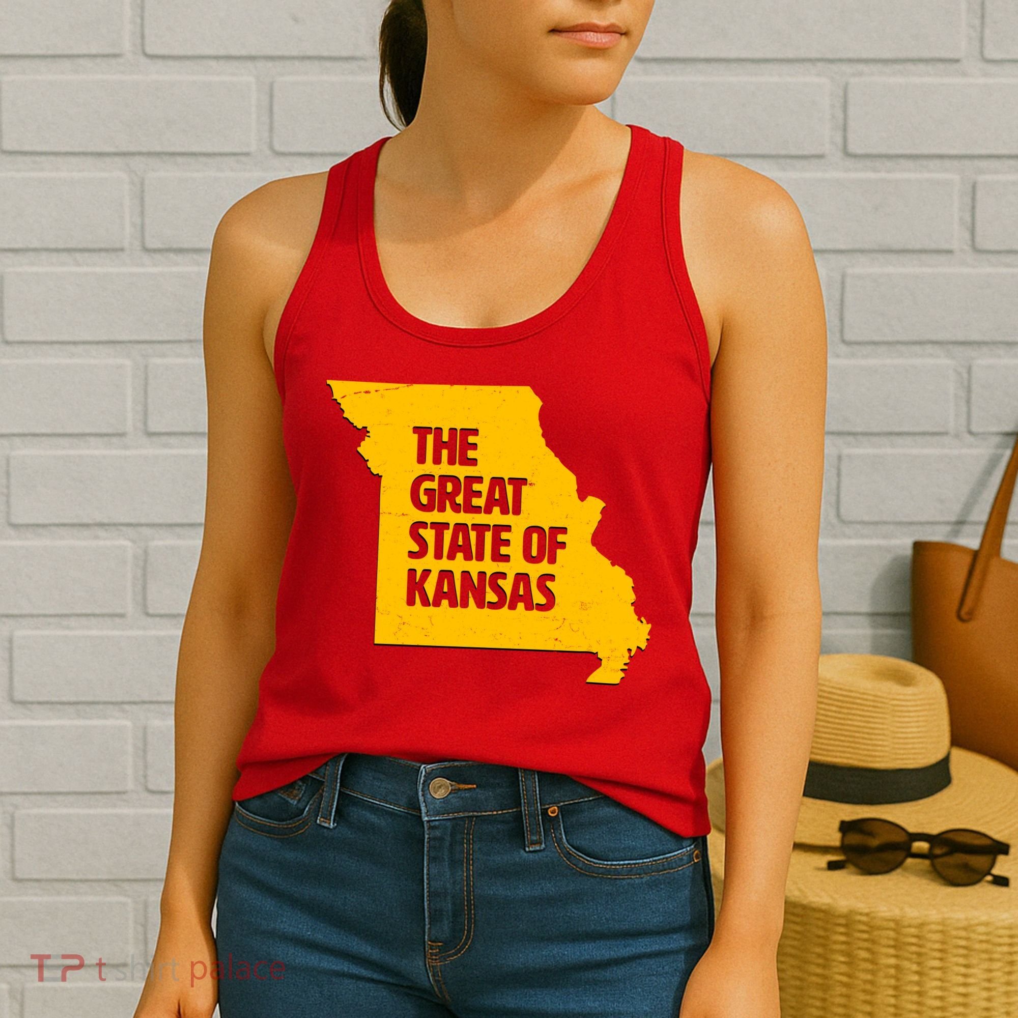 The Great State Of Kansas Women's Tank Top