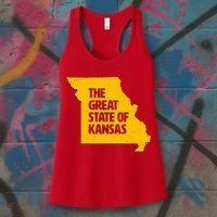 The Great State Of Kansas Women's Tank Top thumb 3