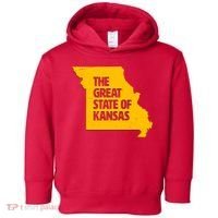 The Great State Of Kansas Toddler Hoodie thumb 0