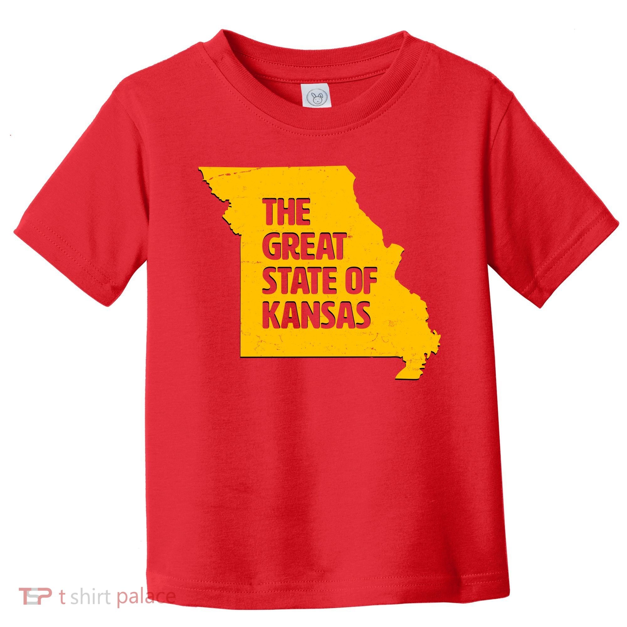The Great State Of Kansas Toddler T-Shirt