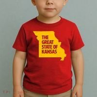 The Great State Of Kansas Toddler T-Shirt thumb 2