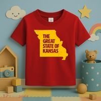 The Great State Of Kansas Toddler T-Shirt thumb 3