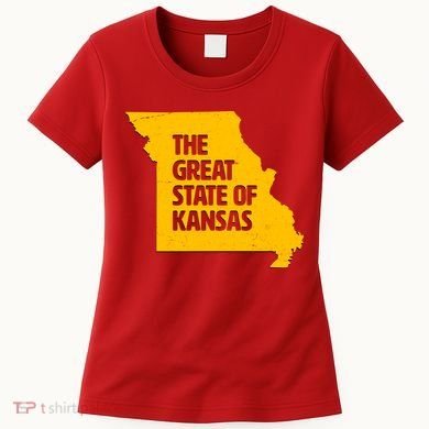 The Great State Of Kansas Women's T-Shirt