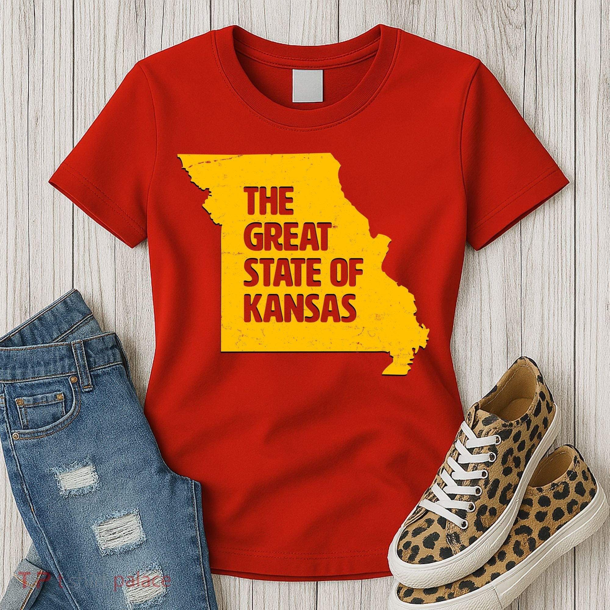 The Great State Of Kansas Women's T-Shirt