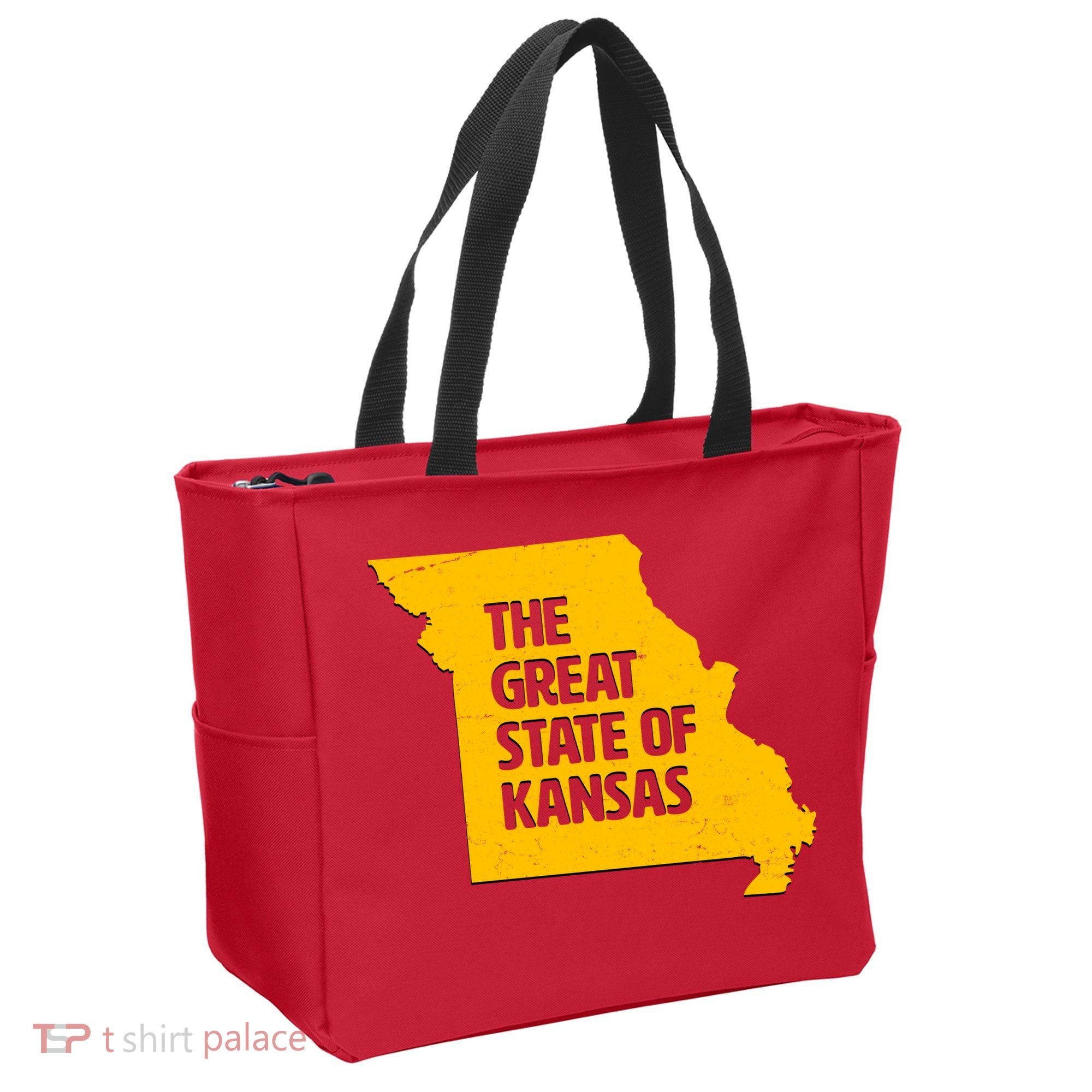 The Great State Of Kansas Tote Bag