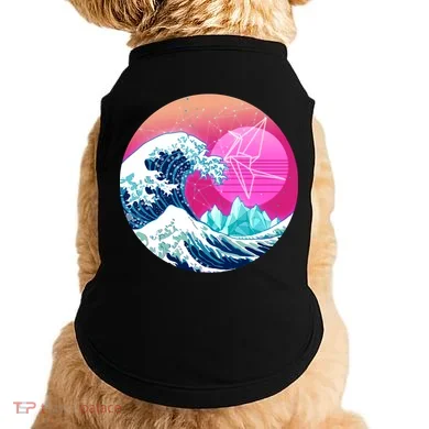 The Great Vapor-Wave Doggie Tank