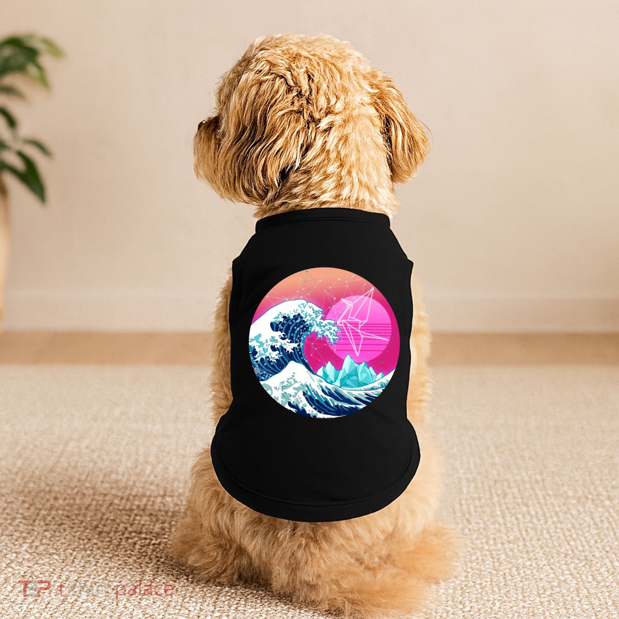 The Great Vapor-Wave Doggie Tank