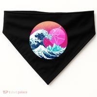 The Great Vapor-Wave USA-Made Doggie Bandana thumb 0