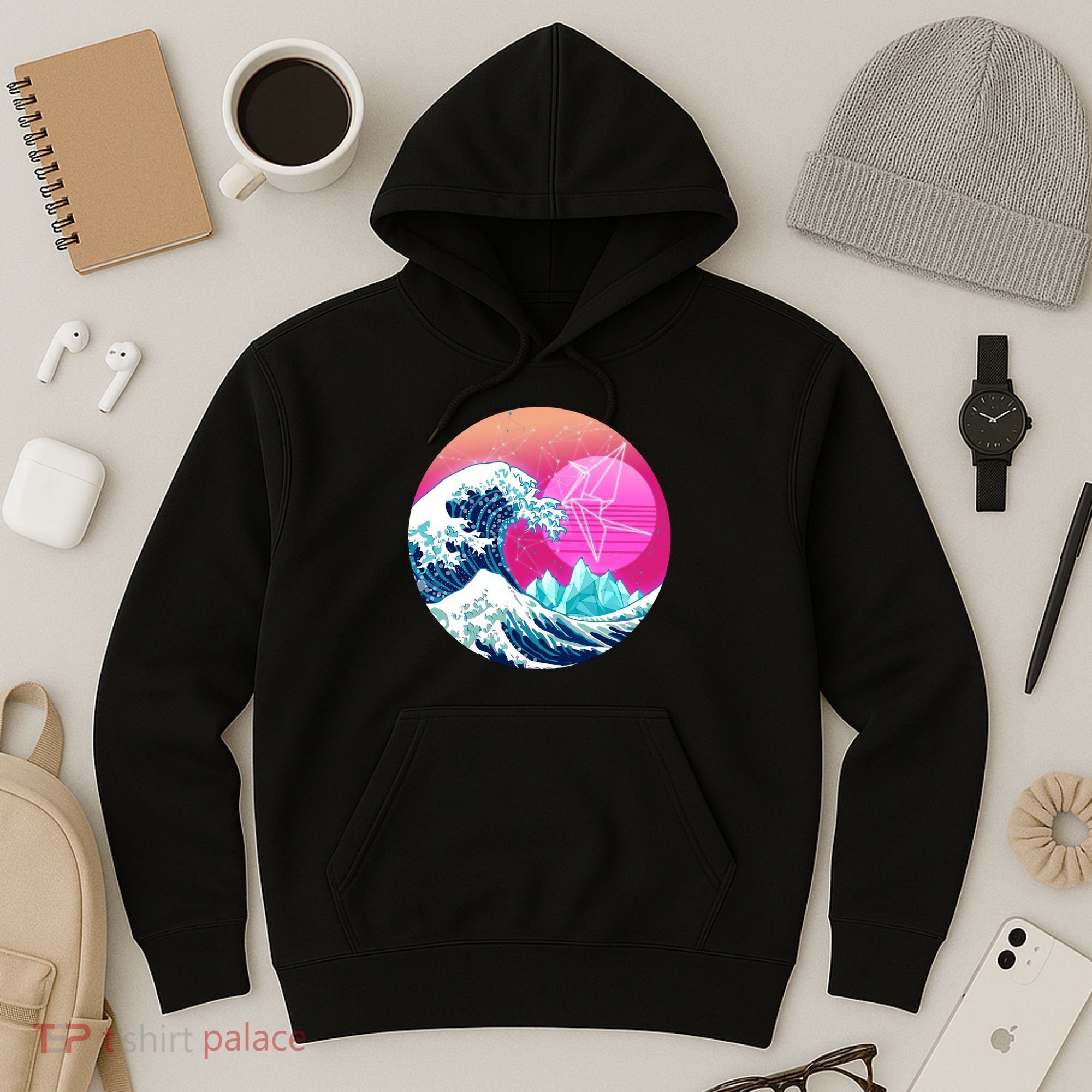 The Great Vapor-Wave Hoodie