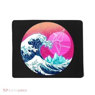 The Great Vapor-Wave Mousepad