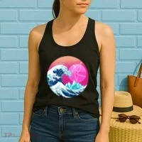 The Great Vapor-Wave Women's Tank Top thumb 2