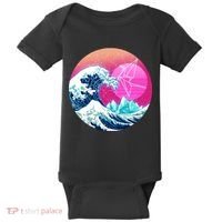 The Great Vapor-Wave Baby Bodysuit thumb 0