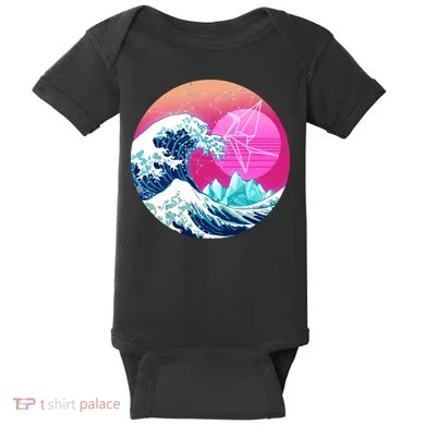 The Great Vapor-Wave Baby Bodysuit
