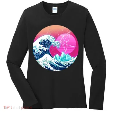 The Great Vapor-Wave Women's Long Sleeve Shirt