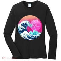 The Great Vapor-Wave Women's Long Sleeve Shirt thumb 0