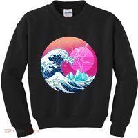 The Great Vapor-Wave Kids Sweatshirt thumb 0