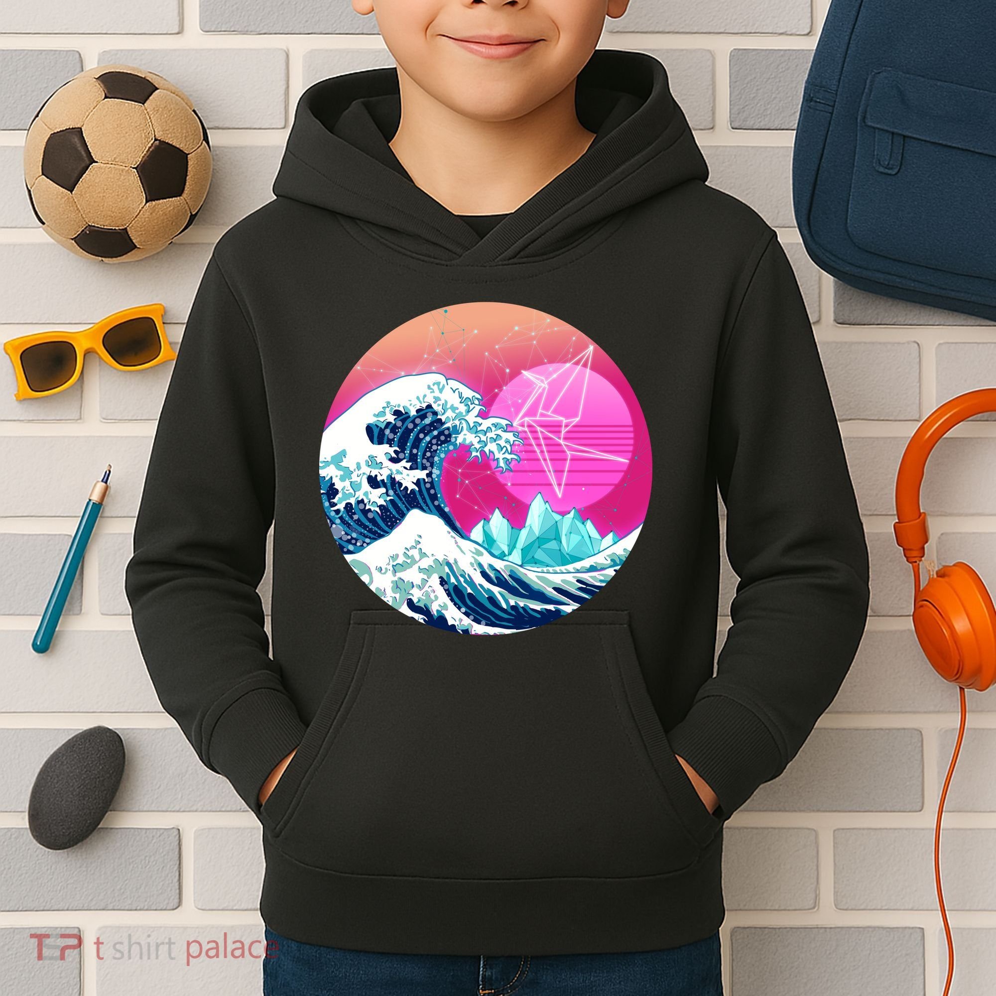The Great Vapor-Wave Kids Hoodie