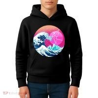 The Great Vapor-Wave Kids Hoodie thumb 4