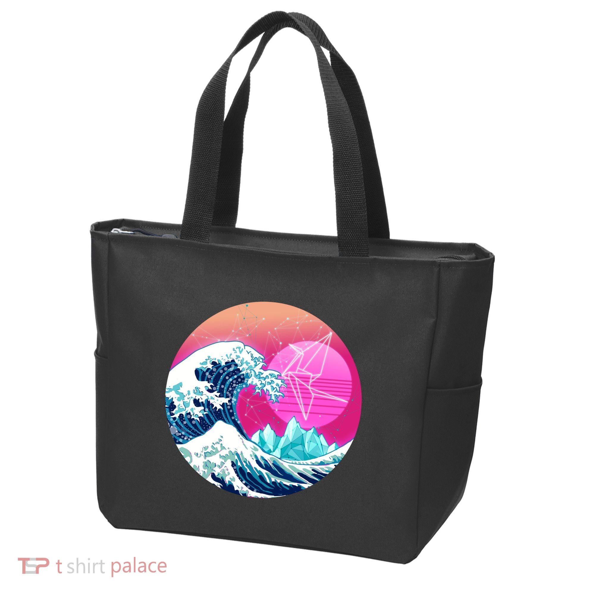 The Great Vapor-Wave Tote Bag