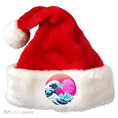 The Great Vapor-Wave Santa Hat