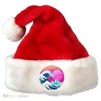 The Great Vapor-Wave Santa Hat thumb 0