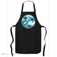 The Great Wave Dolphin Apron thumb 0